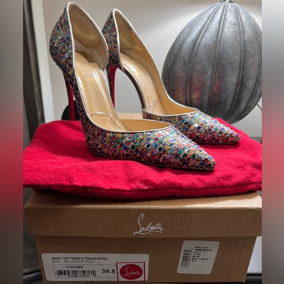Christian Louboutin Iriza 100 pump, size 39.5 - Picture 1 of 4